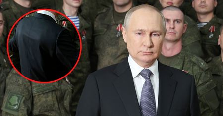 Putin coś miał pod garniturem? W sieci wrze
