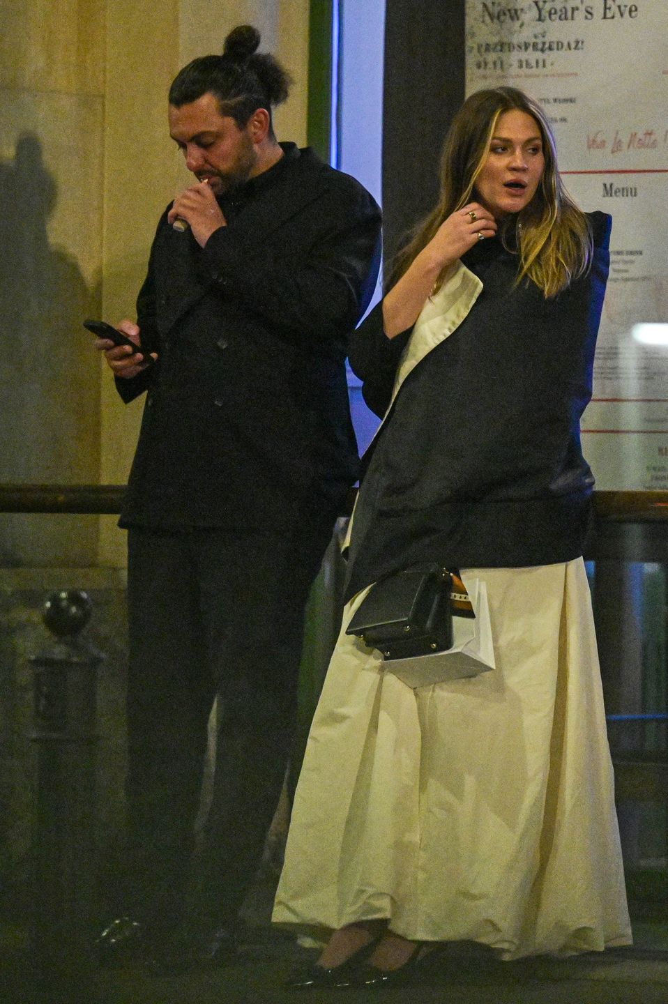 Zofia Ślotała z mężem o 2 w nocy wychodzą z restauracji