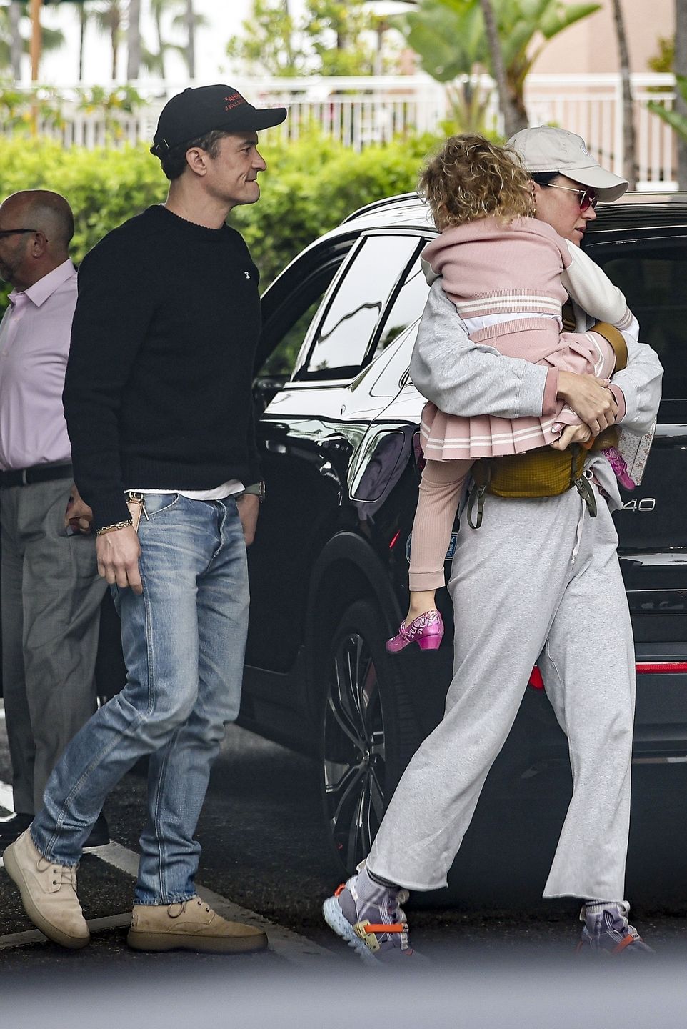 Katy Perry i Orlando Bloom "przyłapani" z córką w Beverly Hills