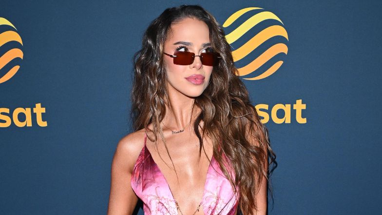 Blanka w mocno wyciętym topie bryluje na ramówce Polsatu