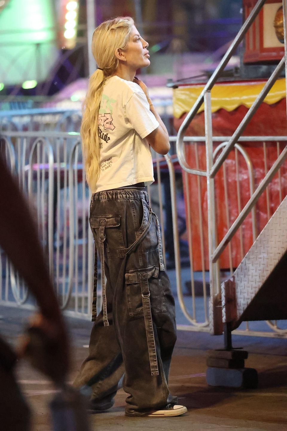 Tori Spelling "przyłapana" z byłym mężem i synem na jarmarku