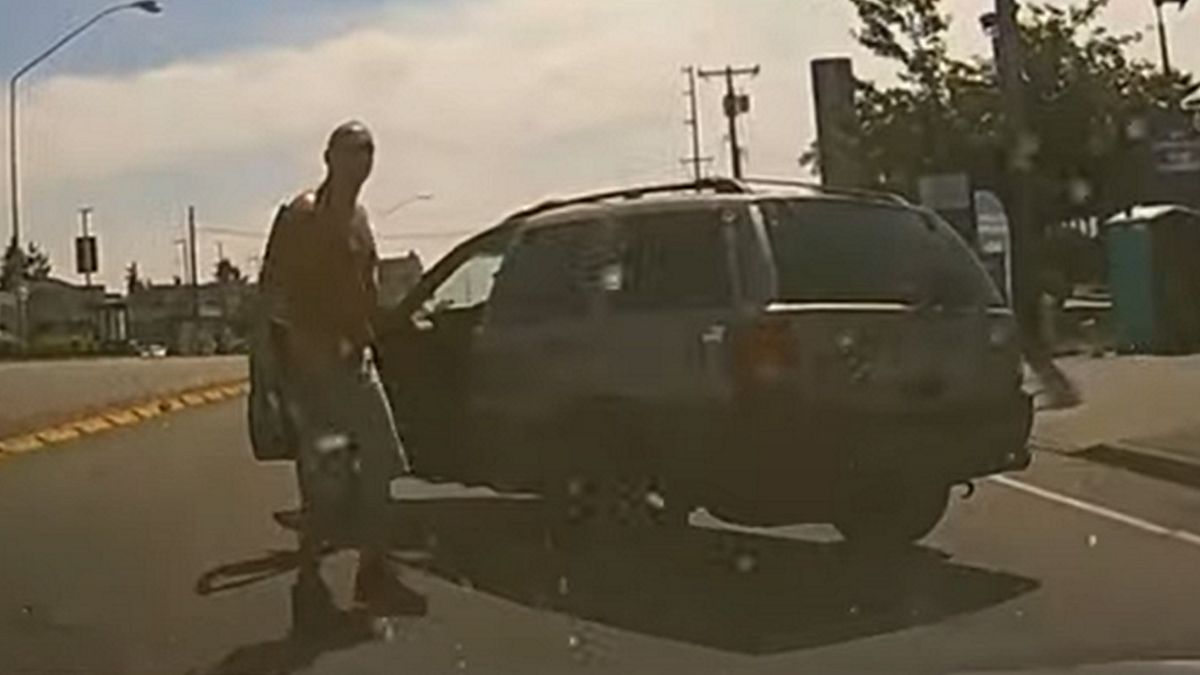 Kierowca wpadł w szał