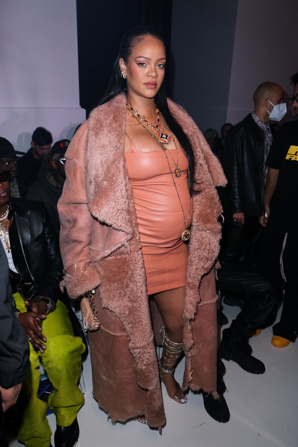 Rihanna i ASAP Rocky na Tygodniu Mody w Paryżu