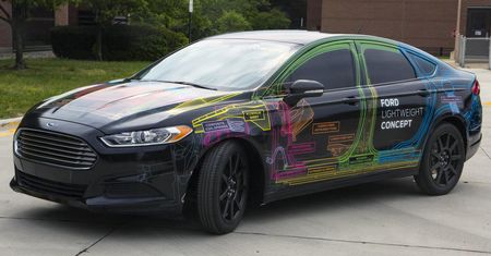 Ford Lightweight Concept Car - Fusion na diecie