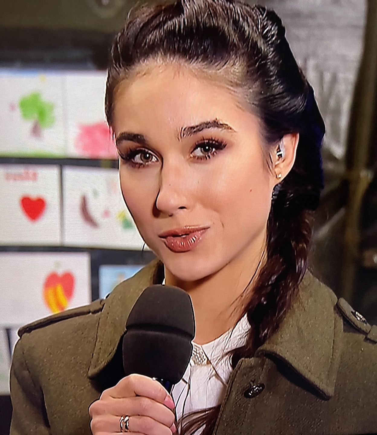 Reporterka Ida Nowakowska wraz z synem melduje się na granicy z Białorusią