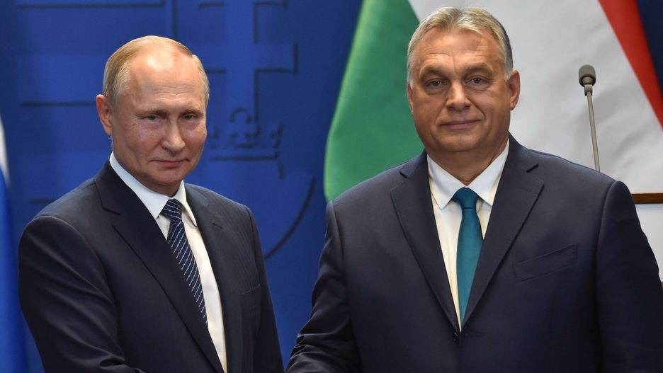 Władimir Putin i Victor Orban