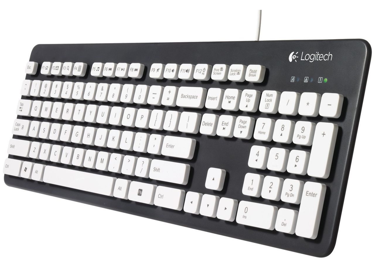 Logitech K310 – lubi dobre szorowanie. Najlepiej pod prysznicem