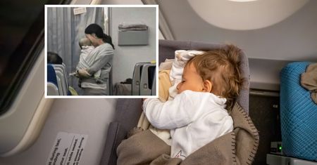 Piękny gest mamy w samolocie. Rozdała wszystkim upominki