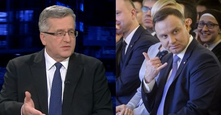 Komorowski o Dudzie: "Pan prezydent abdykował już jako zwierzchnik!"