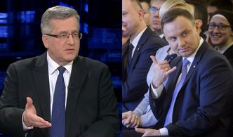 Komorowski o Dudzie: "Pan prezydent abdykował już jako zwierzchnik!"