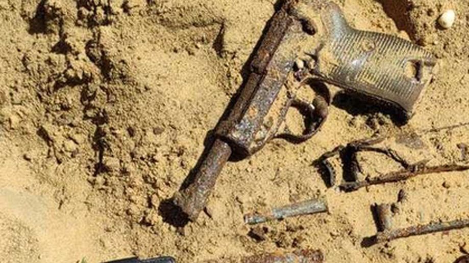 Remontowali swój dom. Znaleźli broń z II wojny światowej