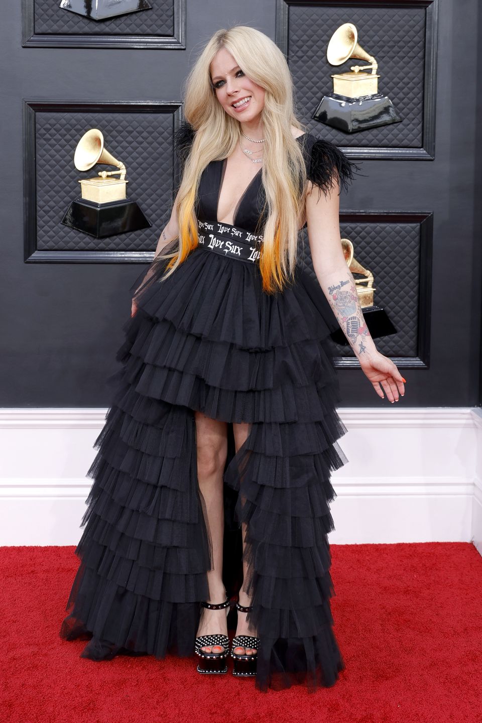 Grammy 2022 - czerwony dywan 