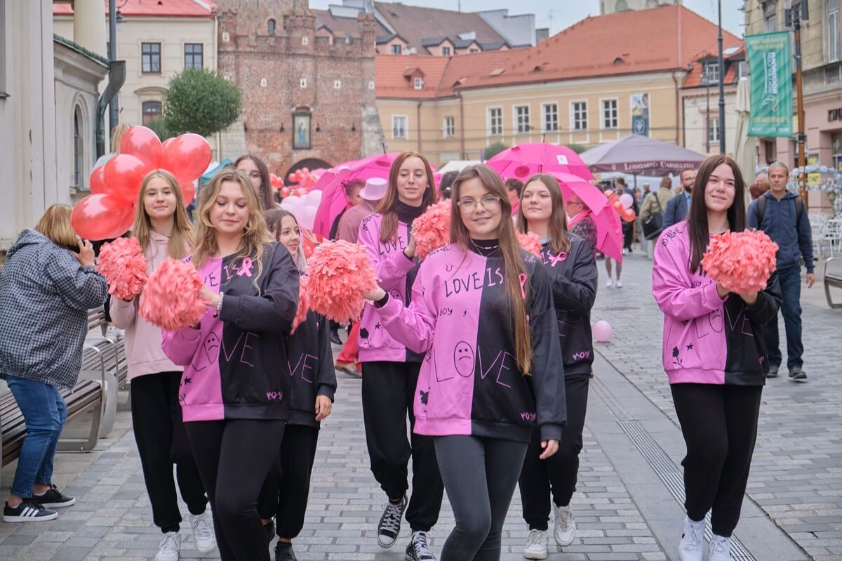 Marsz Różowej Wstążki Lublin 2022