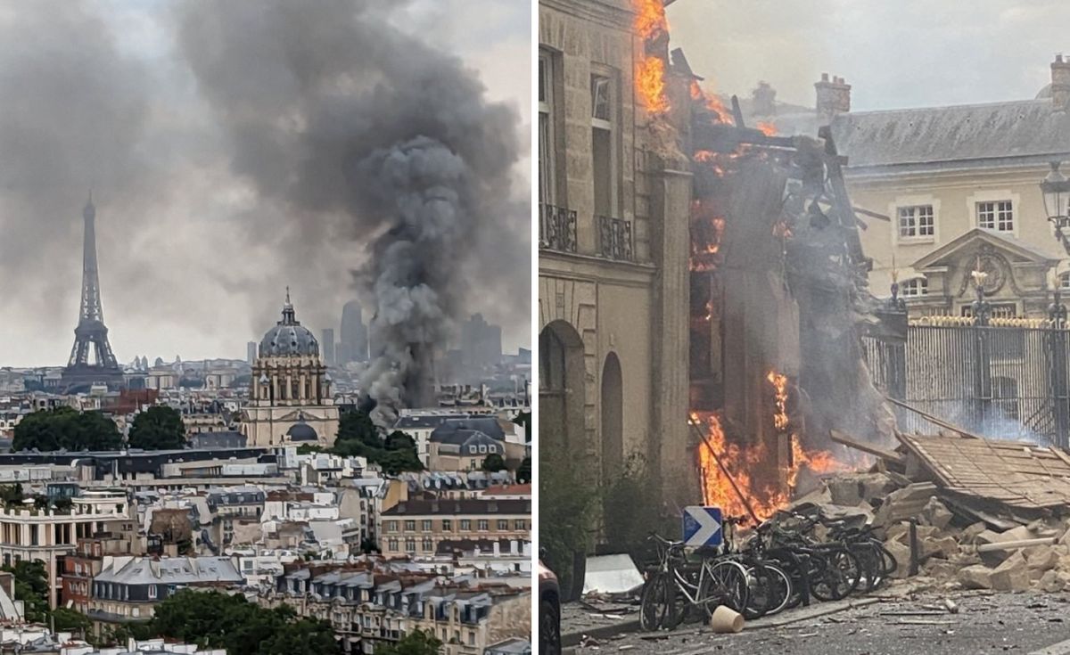 W Paryżu doszło do eksplozji