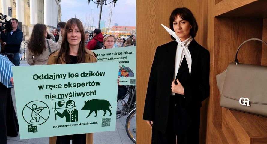 Od walki o prawa zwierząt do reklamy produktów skórzanych. Maja Ostaszewska krytykowana