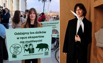 Od walki o prawa zwierząt do reklamy produktów skórzanych. Maja Ostaszewska krytykowana