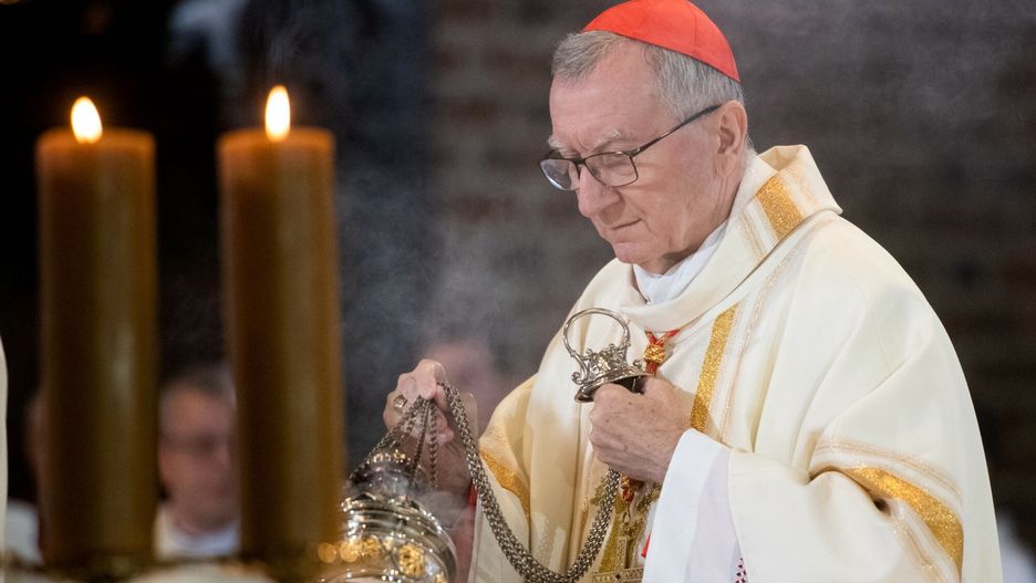 Tomasz Grysa nowym arcybiskupem
Fot. Lukasz Gdak/East News, Poznan, 01.11.2022. Poznanska Katedra. Watykanski sekretarz stanu kard. Pietro Parolin udzielil sakry biskupiej nuncjuszowi na Madagaskarze, abp. Tomaszowi Grysie.
N/z kard. Pietro Parolin
Lukasz Gdak