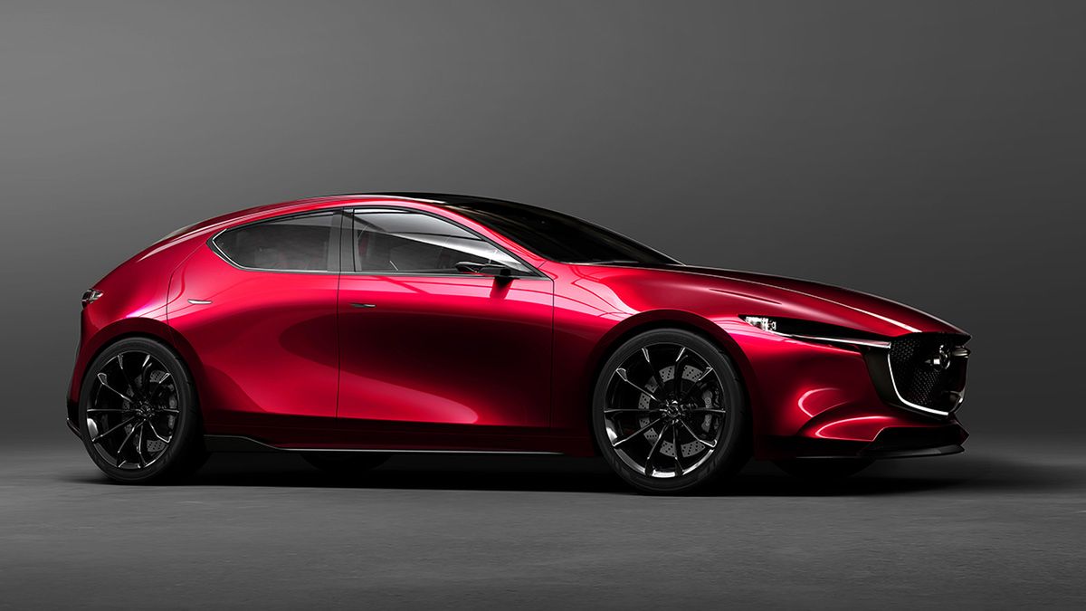 Mazda Kai Concept to zapowiedź nowej "trójki"