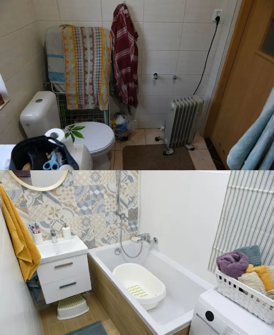 Remont "przed" i "po"