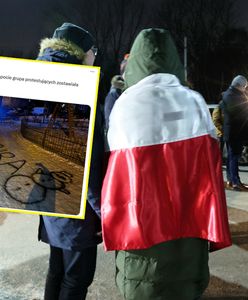 Zapalili znicze przed domem Tuska. Interweniowała policja