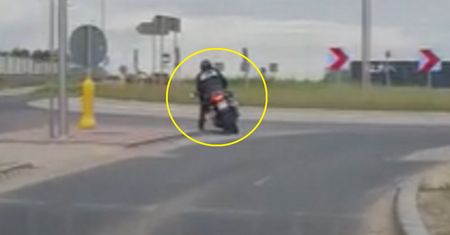 6800 zł mandatu. Obywatel Włoch nagrany przez polską policję