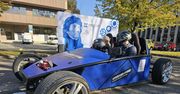 Studenci stworzyli bolid na wodór. "Produktem spalania jest para wodna"