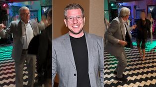 Zygmunt Chajzer dał czadu na weselu syna. Wirował na parkiecie w znakomitym humorze [ZDJĘCIA]