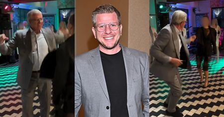 Zygmunt Chajzer dał czadu na weselu syna. Wirował na parkiecie w znakomitym humorze [ZDJĘCIA]
