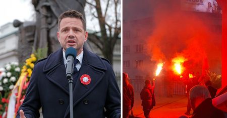 "Niepokojące". Trzaskowski mówi, co się stało na Marszu Niepodległości