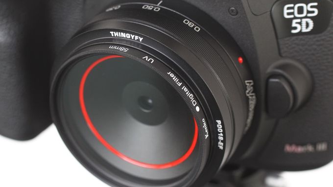 Pinhole Pro - obiektyw otworkowy ze zmienną średnicą otworka 1