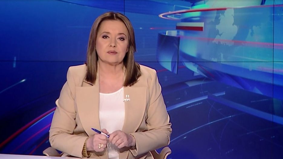 Danuta Holecka jest jedną z głównych twarzy "Wiadomości" TVP1