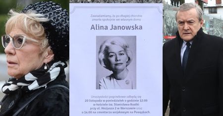 Rodzina, przyjaciele i widzowie pożegnali Alinę Janowską (ZDJĘCIA)