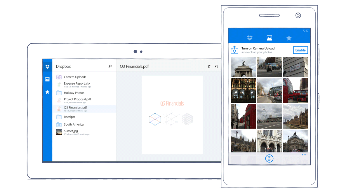 Dropbox w końcu trafił na Windows Phone'a! 1