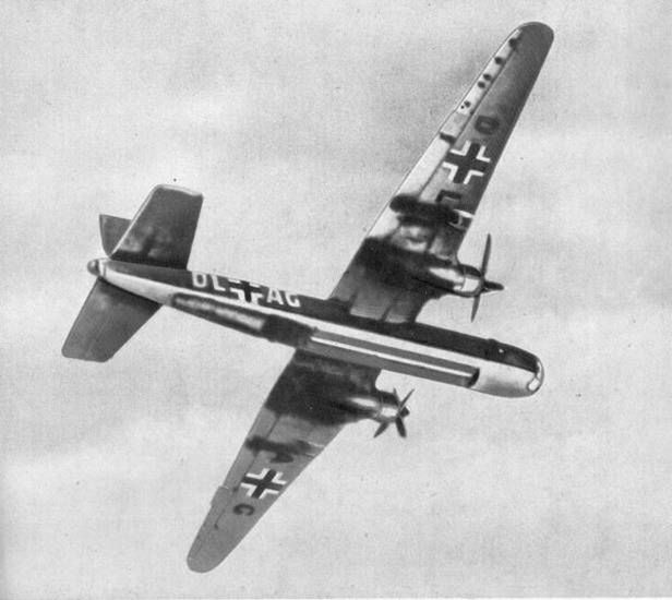 Heinkel He 177 - jeden z nielicznych, produkowanych seryjnie, niemieckich bombowców dalekiego zasięgu (Fot. Wikimedia Commons)