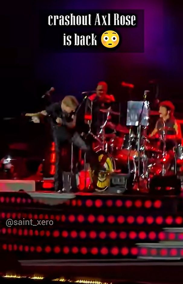 Axl Rose wybuchnął złością podczas koncertu w Buenos Aires