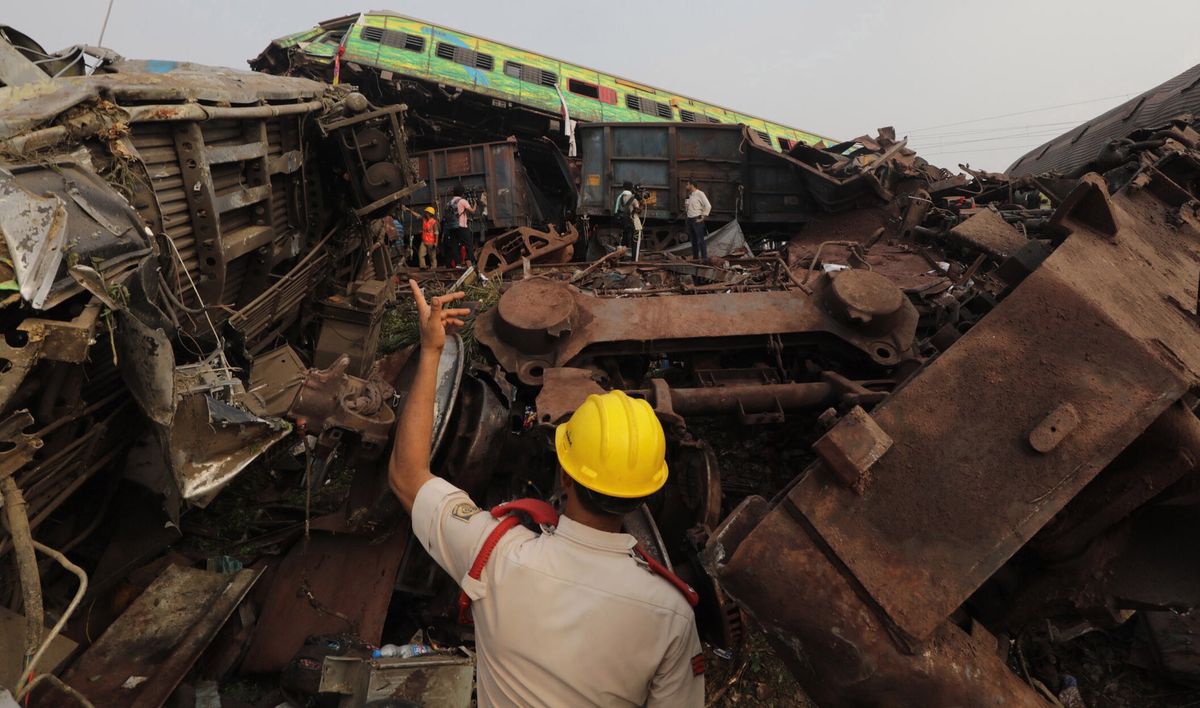 Залізнична катастрофа в Індії