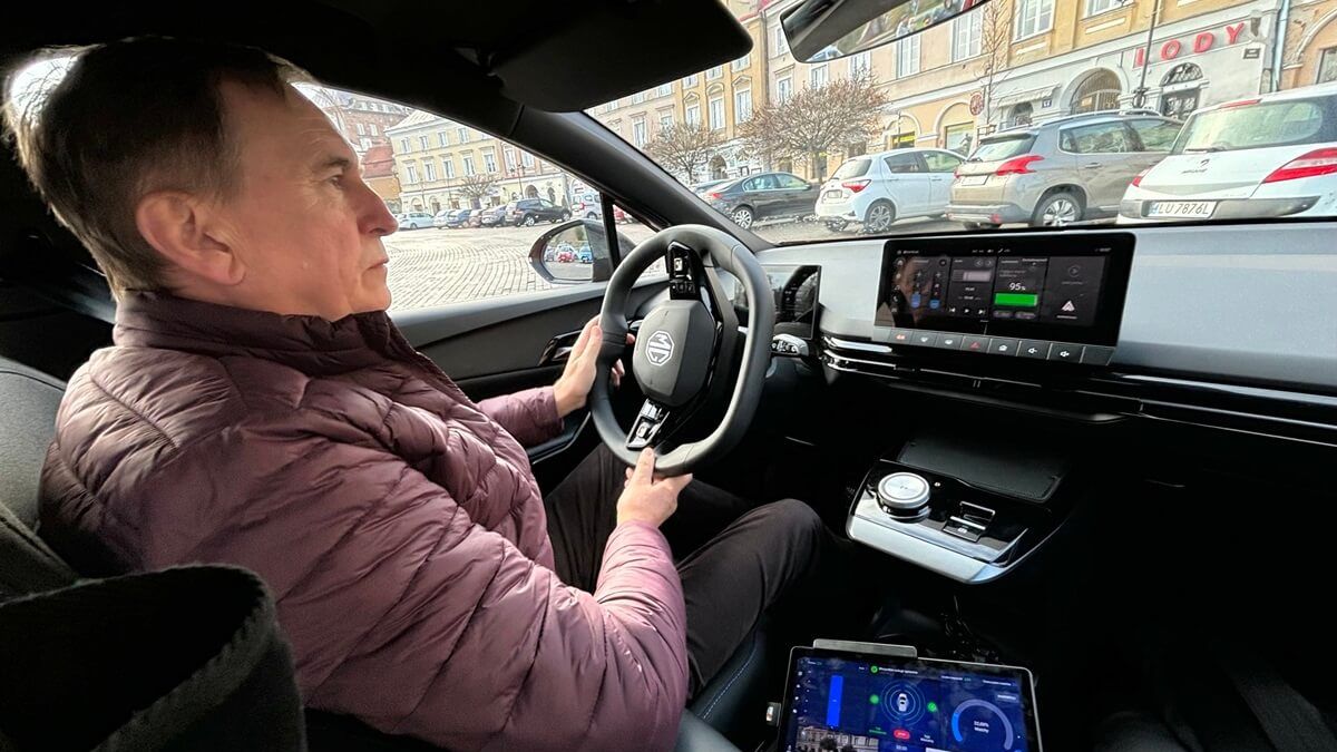 Samochód e-kontroli MPK Lublin
