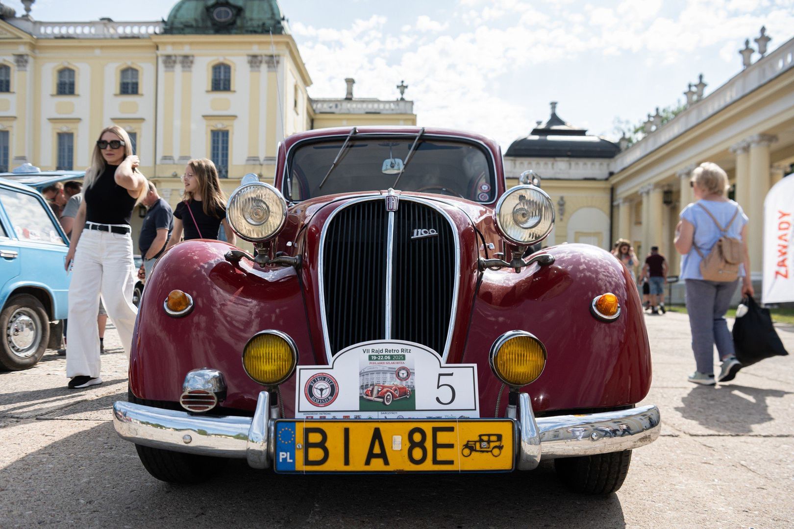 Rajd Retro Ritz w Białymstoku.
