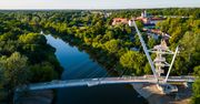 Kładka za 27 mln zł. Mieli z niej korzystać rowerzyści, ale brakuje ścieżki dojazdowej