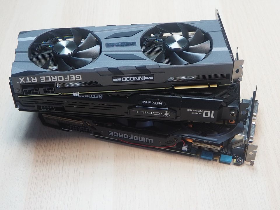 Z całej trójki najbardziej cichym i chłodnym był GTX 1070 Ti.