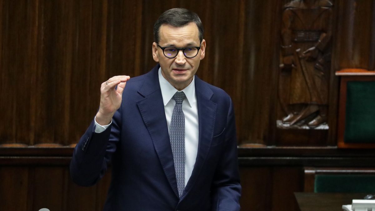 Premier Mateusz Morawiecki