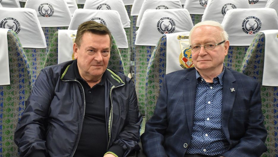 Od lewej Ryszard Plewa i Andrzej Hille
