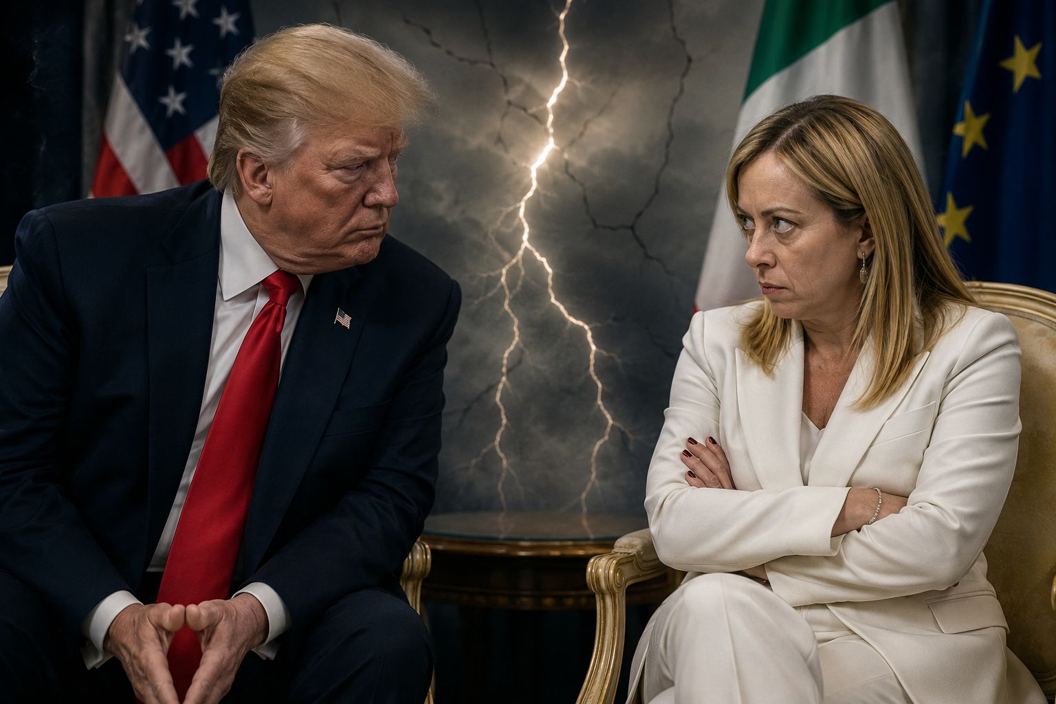 Meloni kontra Trump: sojuszniczka przekonuje się, że lojalność nic nie znaczy