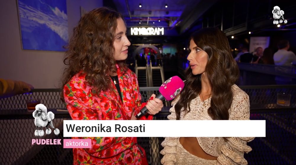 Weronika Rosati komentuje słowa Tedego. Wspominał o niej w telewizji