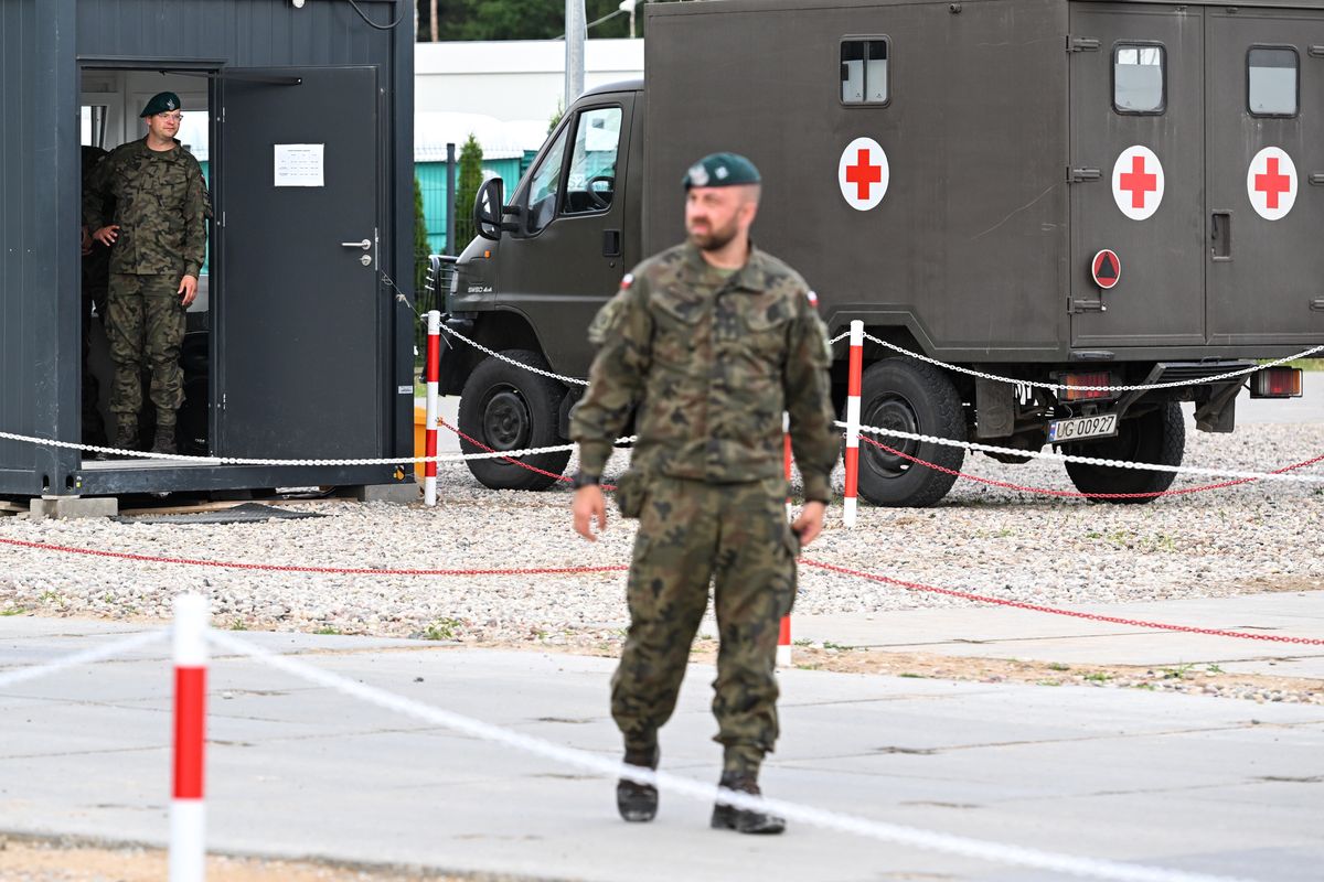 Żołnierze w Wojskowym Zgrupowaniu Zadaniowym Podlasie w Karakulach/ Zdj. ilsutracyjne