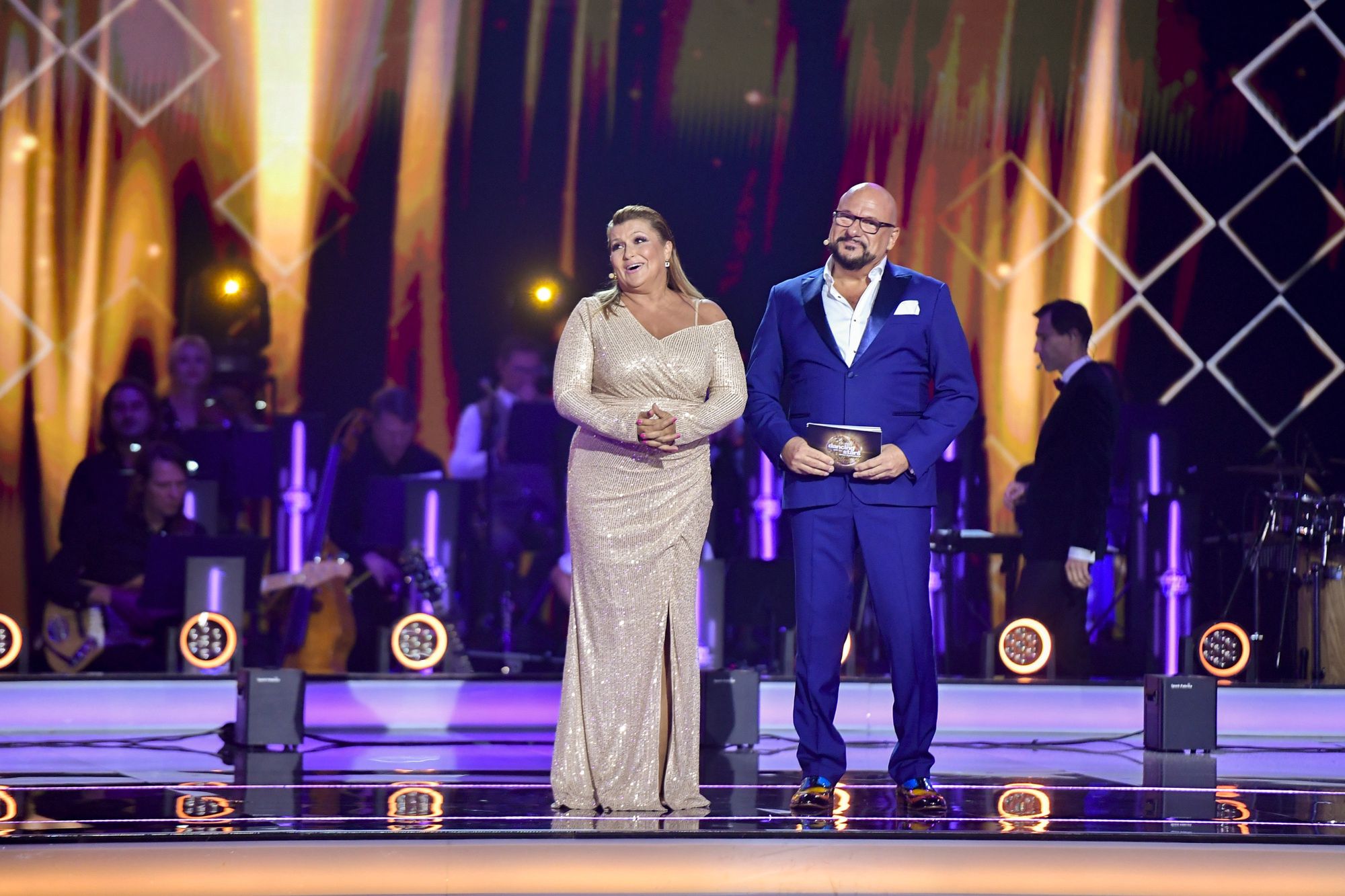 Katarzyna Skrzynecka i Piotr Gąsowski