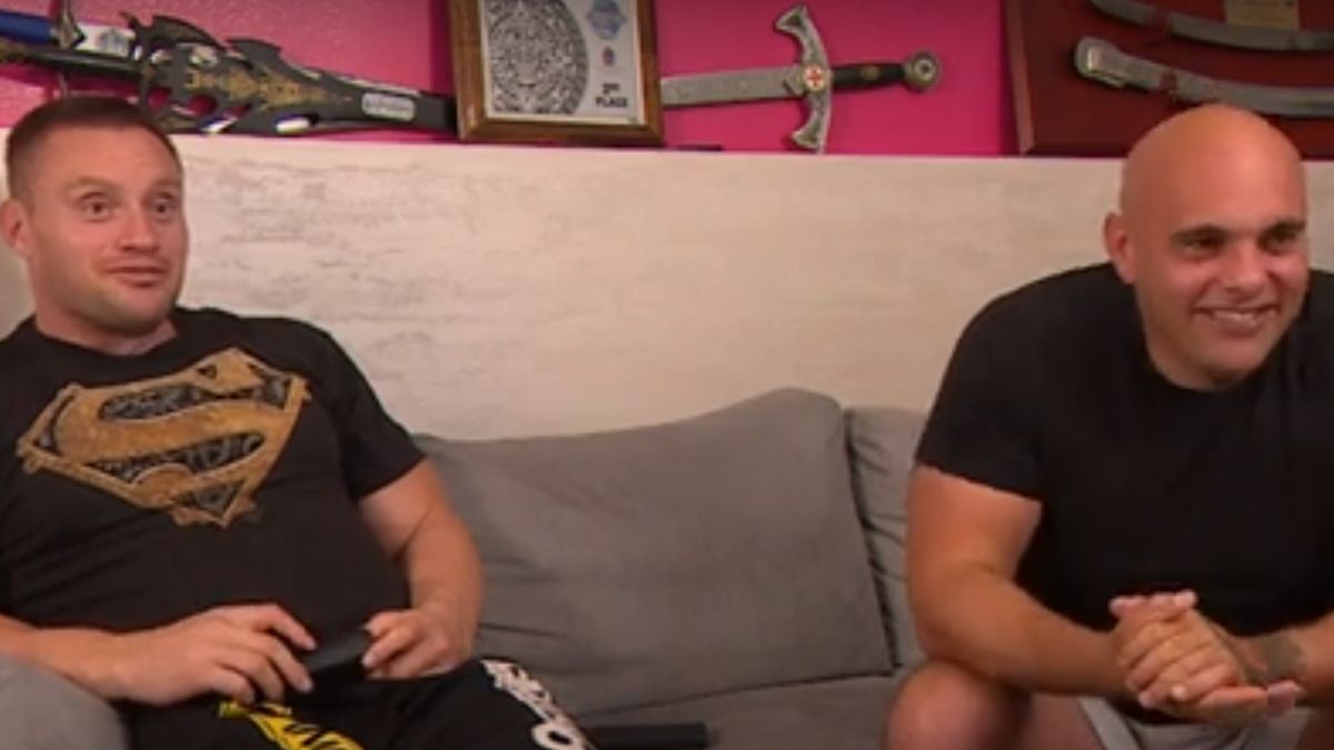 Krzysztof Radzikowski i Dominik Abus