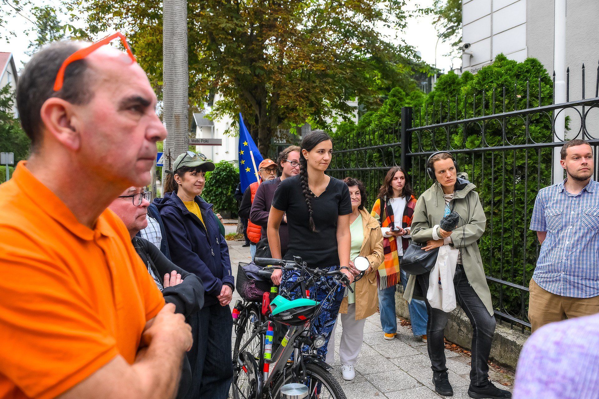 Protest przed Konsulatem Rosji w Gdańsku