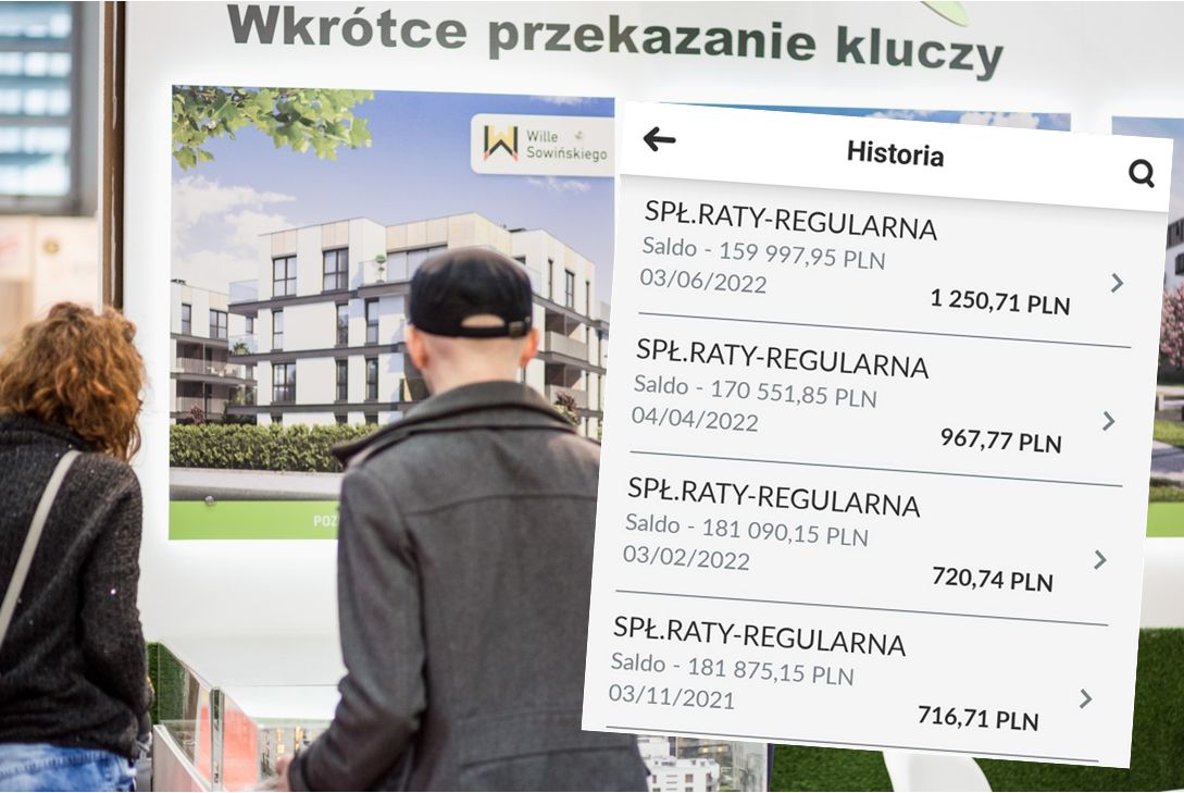 Klient banku pokazał wysokość rat kredytu. Skok jest ogromny. Nadpłaty niewiele dały