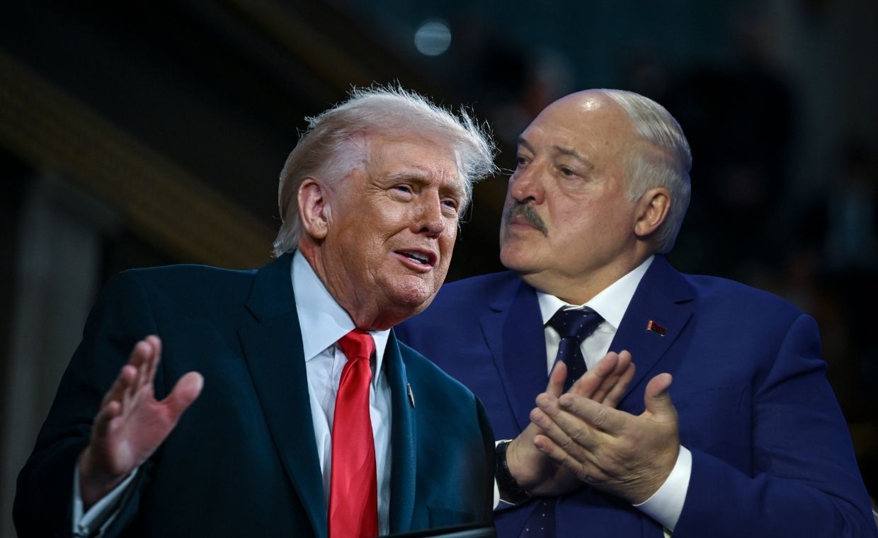 Trump o Łukaszence: Bardzo go lubię Kép